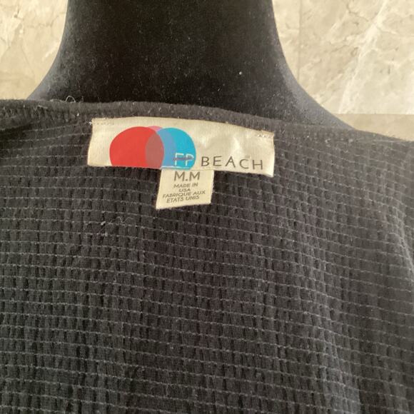 FP Beach Free-est Endless Nights Maxi Dress - Medium, Black Boho Chic Resortwear - Picture 6 of 13